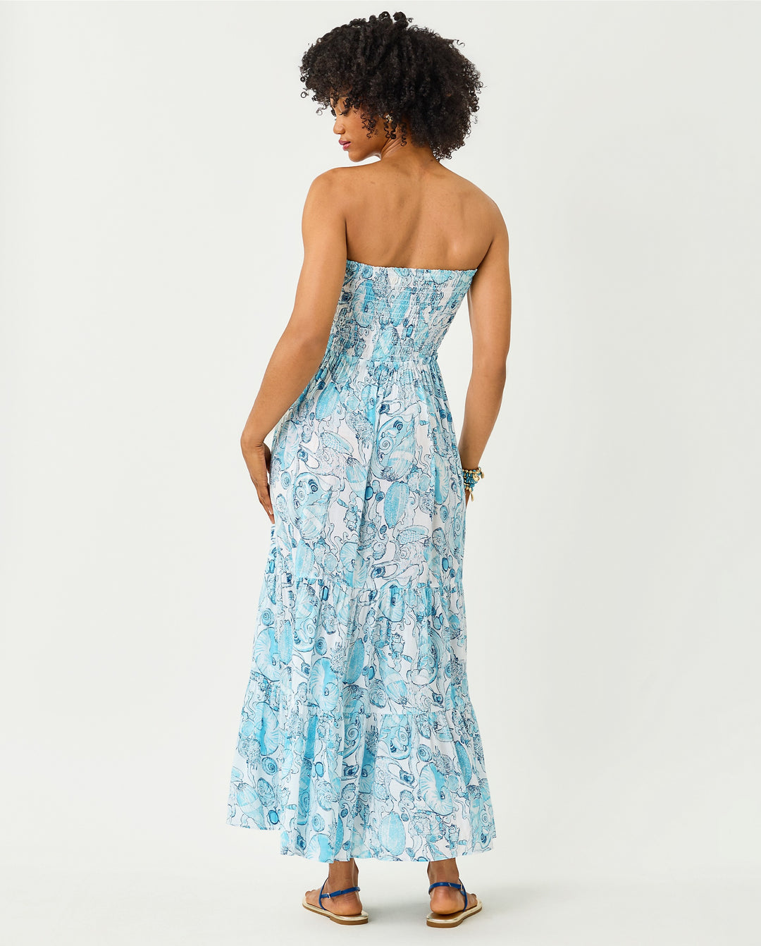 Anali Coverup - Resort White Shell Shine