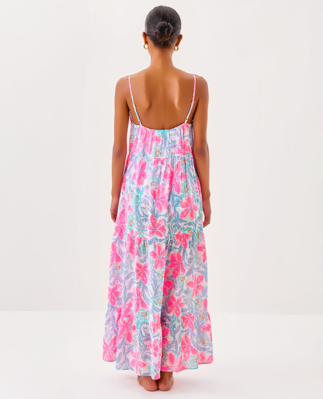Mazarine Maxi Coverup - Multi Beachside Haven