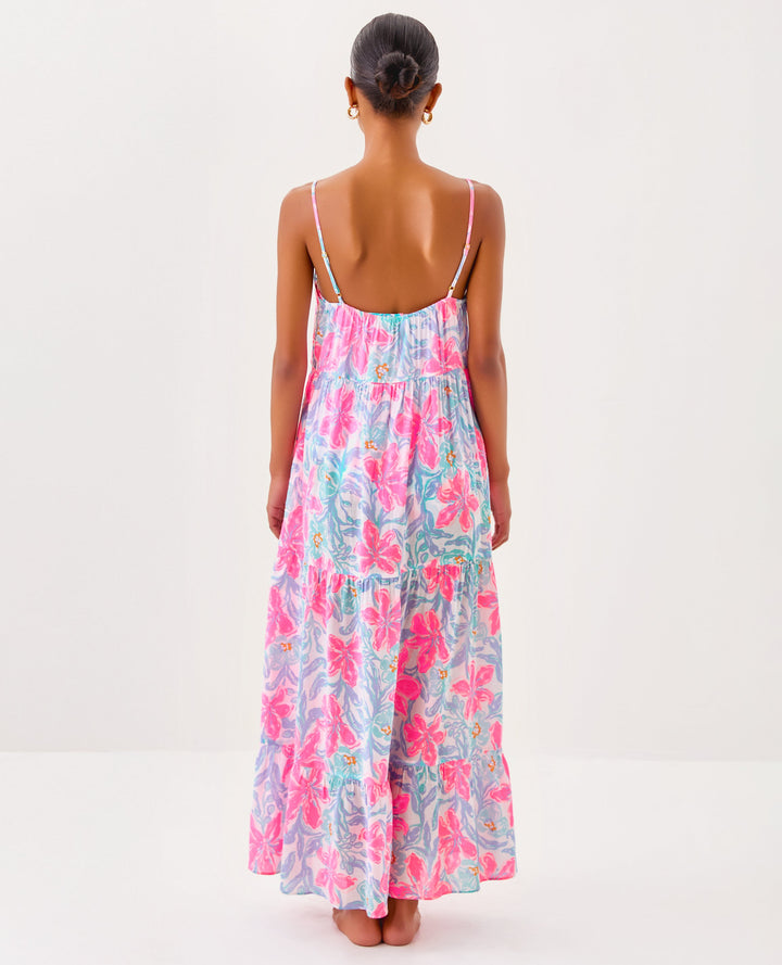Mazarine Maxi Coverup - Multi Beachside Haven