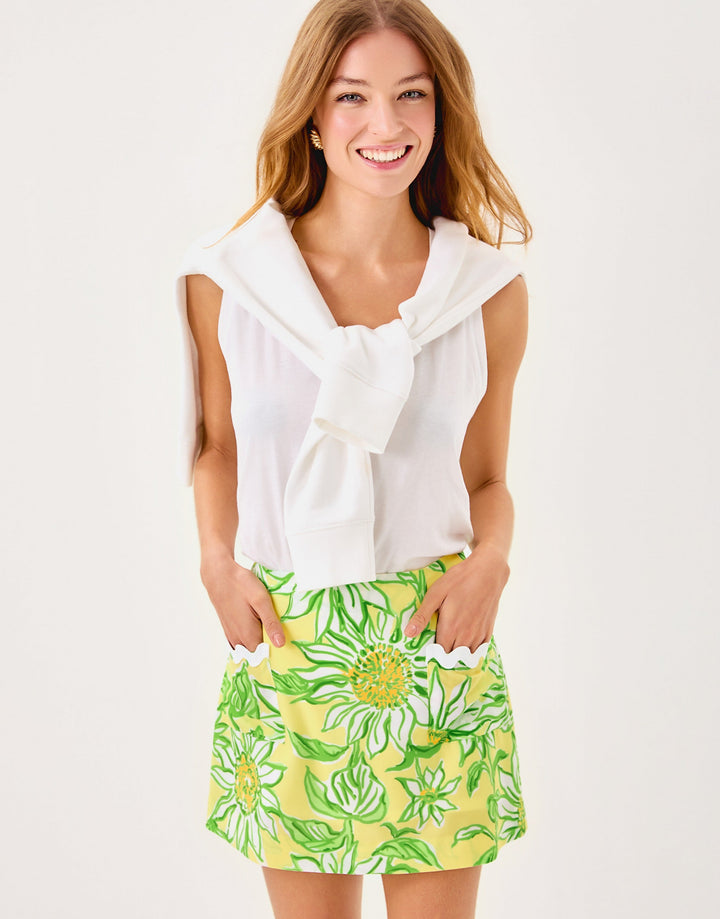 Gardner Mini Skort - Limoncello Sunbelievable