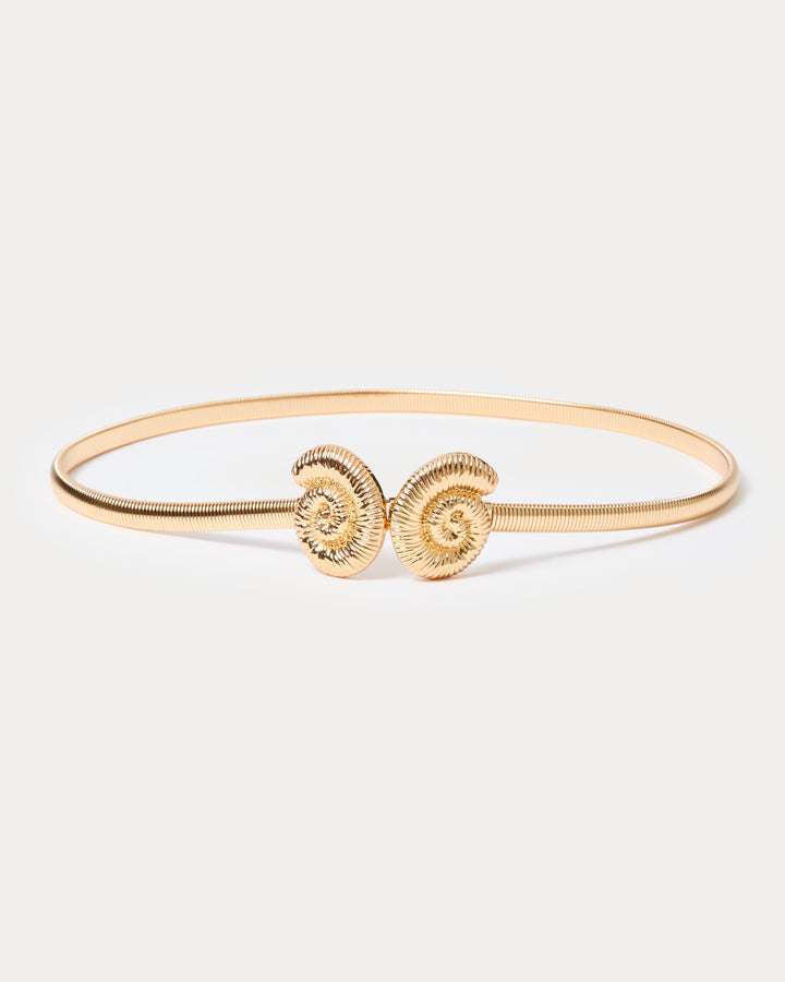 Barefoot Beachcomber Belt- Gold Metallic