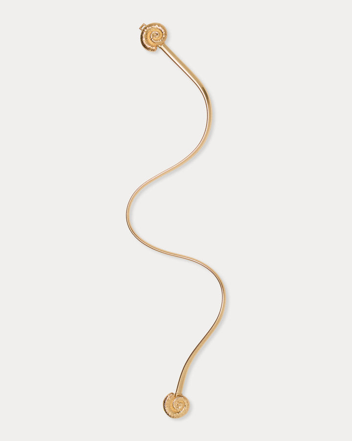 Barefoot Beachcomber Belt- Gold Metallic