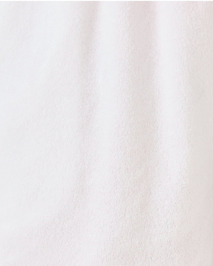 Florie Towel Terry High Rise Short - Resort White