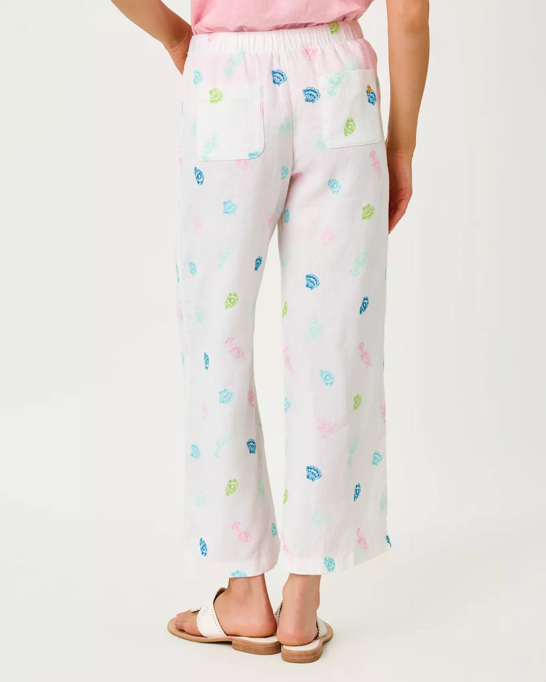 27" Brawley Linen Crop Pant
