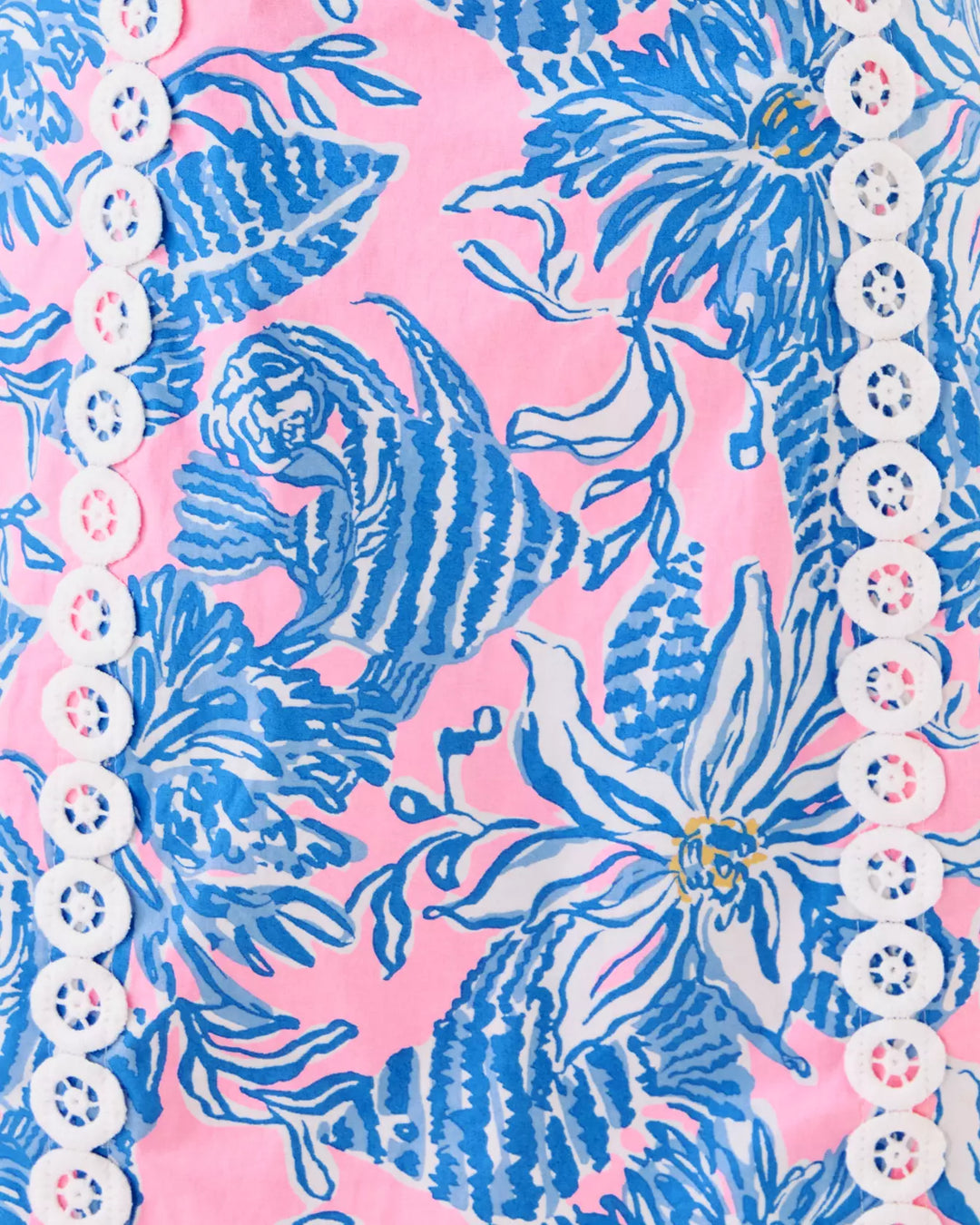 Ciaran Shift Romper - Conch Shell Pink Up Scale