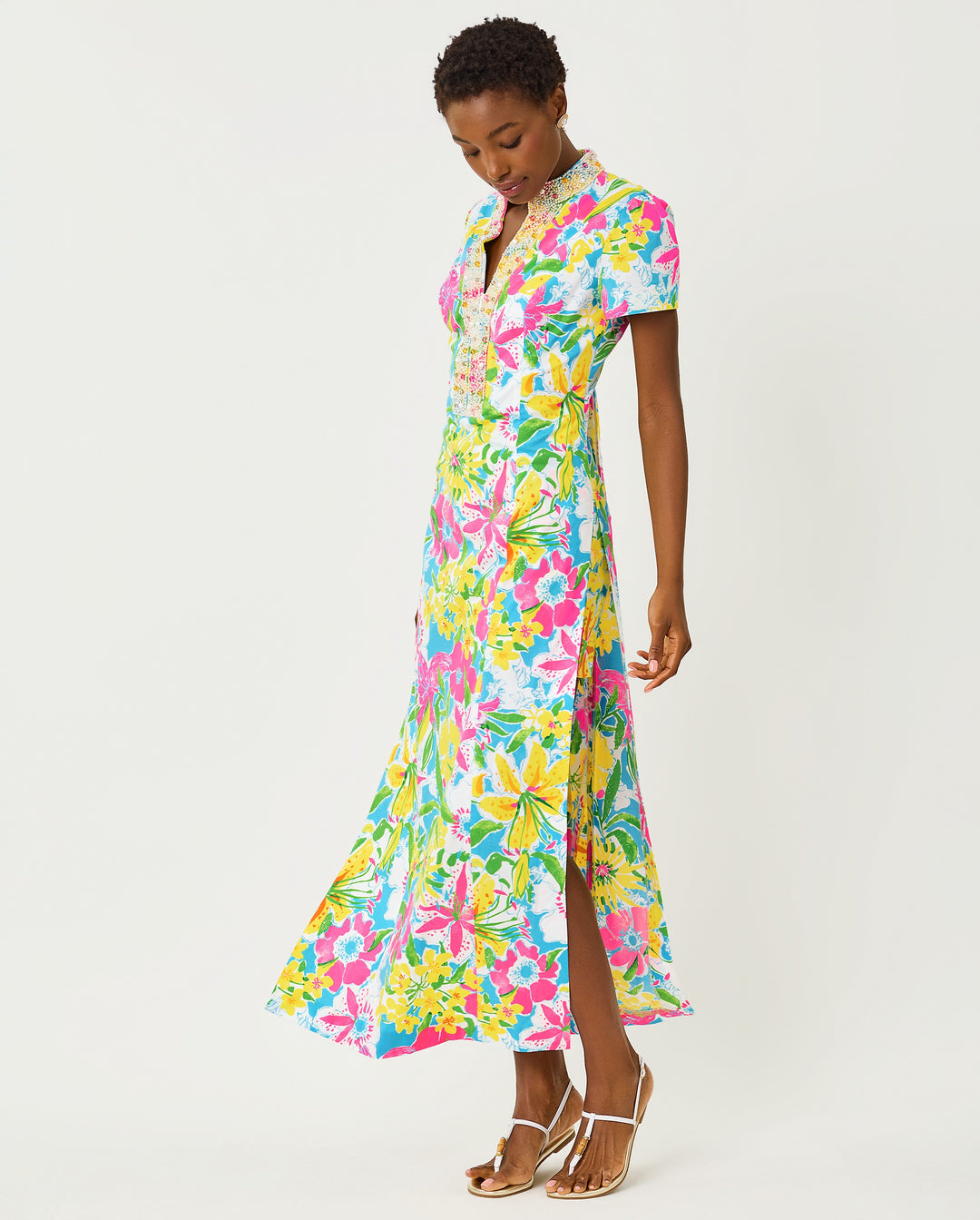 Velora Maxi Romper - Multi Lovely Lilly