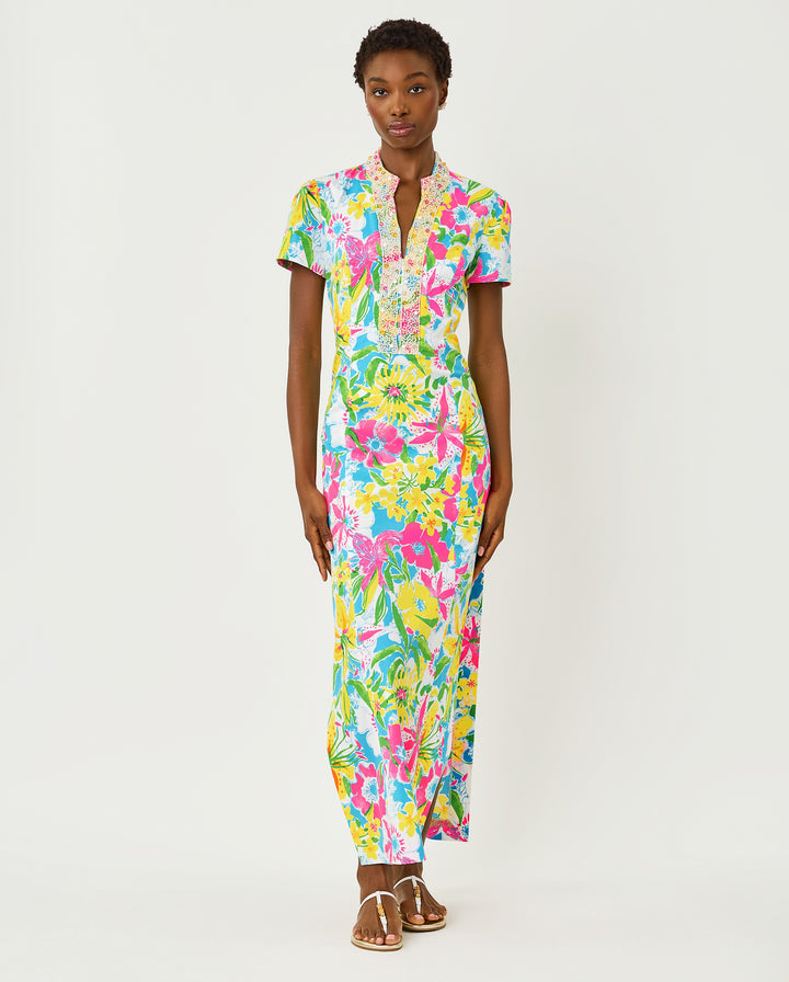 Velora Maxi Romper - Multi Lovely Lilly