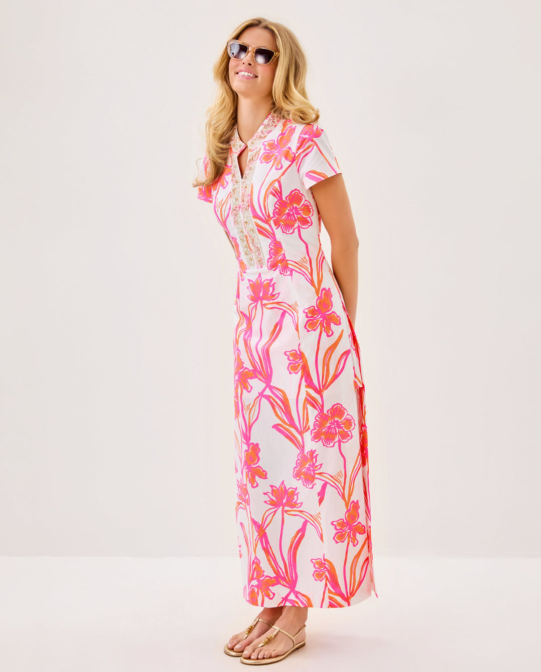 Velora Maxi Romper - Resort White Oversized
