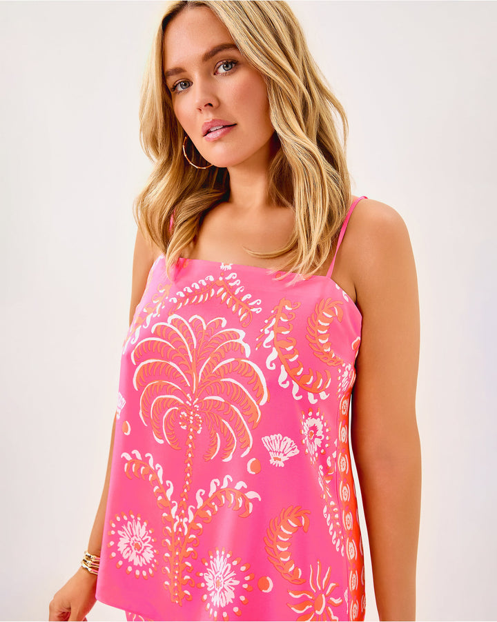 Jesslyn Top - Sunkissed Breezy Palm