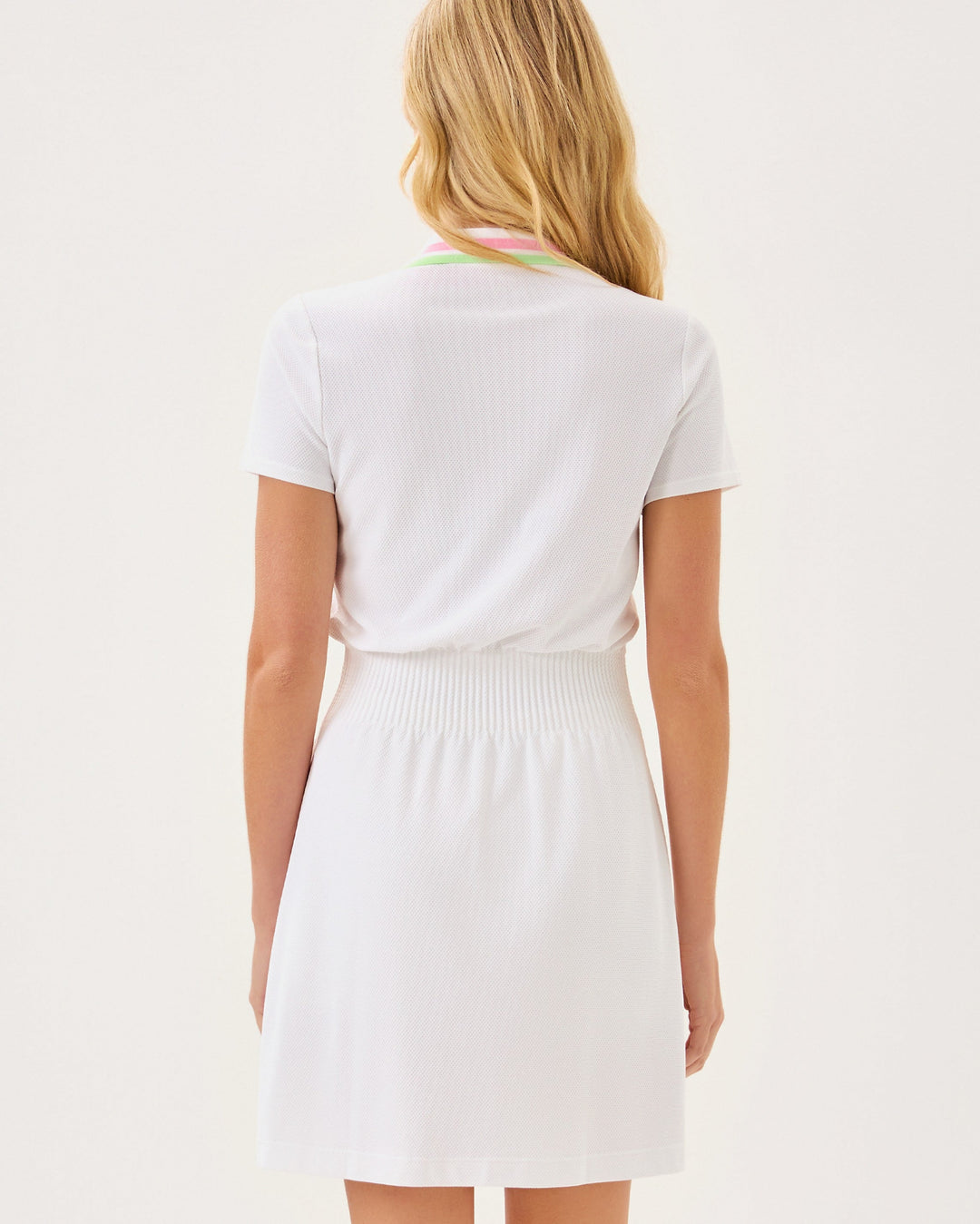 UPF 50+ Luxletic Love Active Dress - Resort White