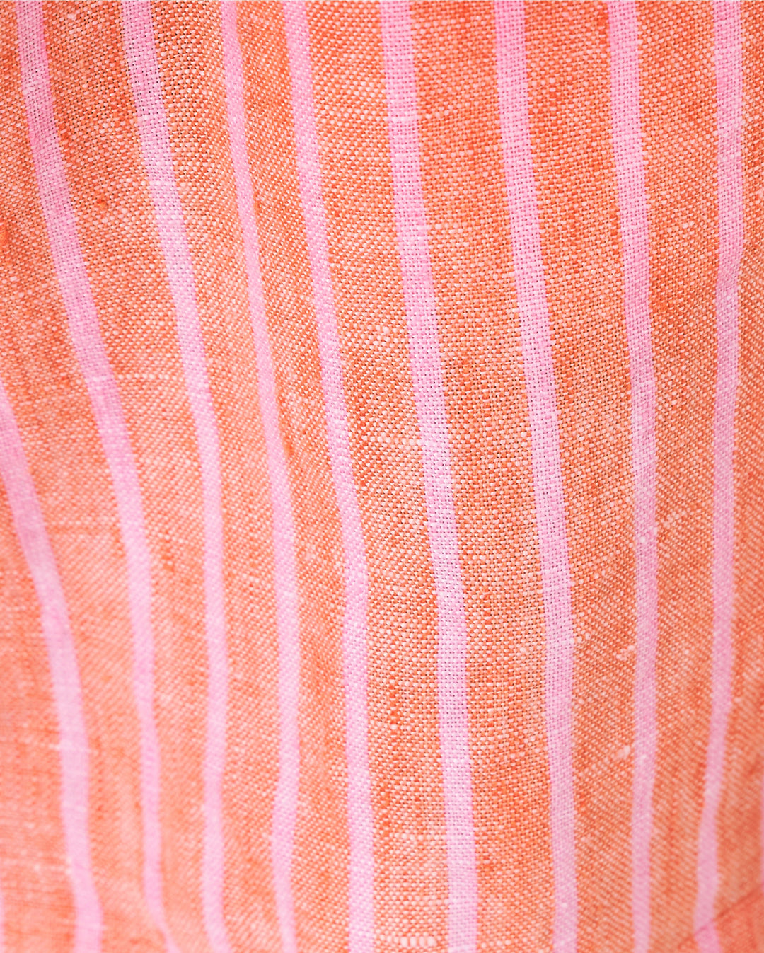 Carden Ruffle Top - Sunset Orange X Saint Tropez Stripe