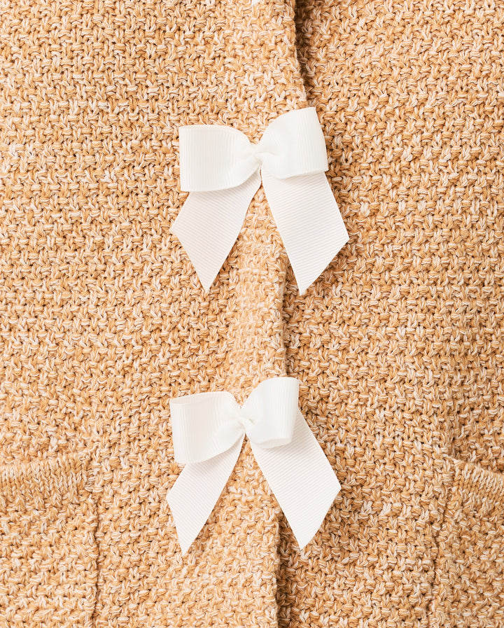 Kelso Cardigan - Iced Latte Marl