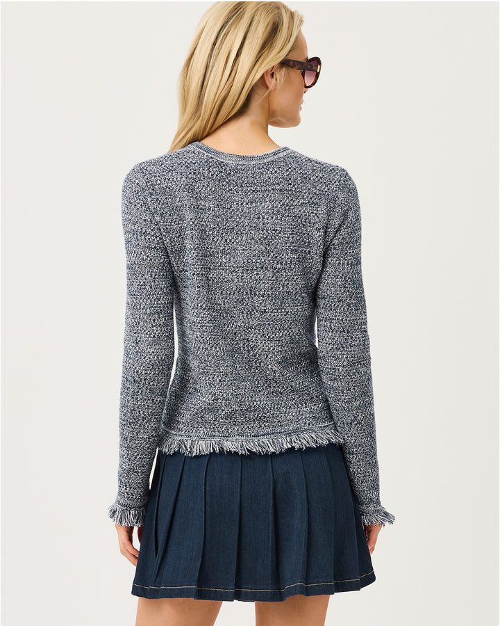 Kelso Cardigan - Low Tide Navy Marl