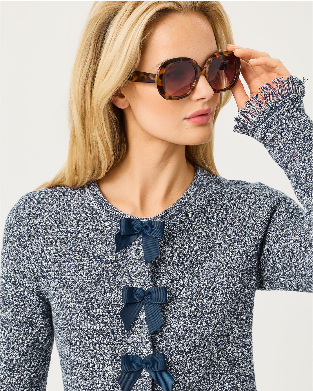Kelso Cardigan - Low Tide Navy Marl