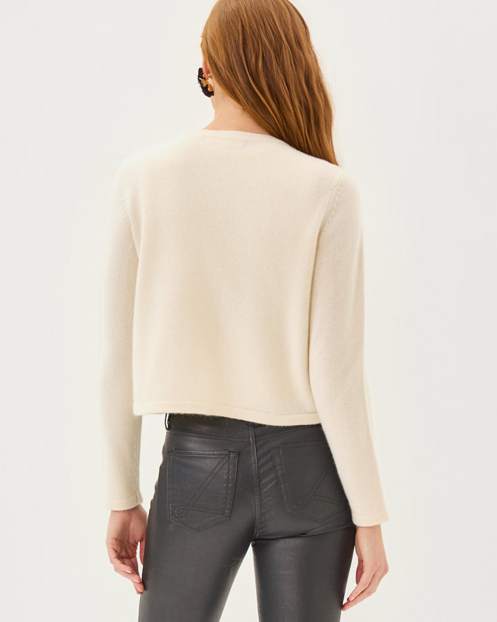 Emmarose Embroidered Cashmere Sweater Set