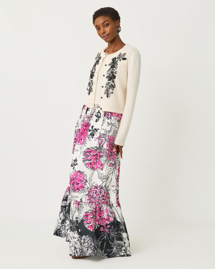 Emmarose Embroidered Cashmere Sweater Set