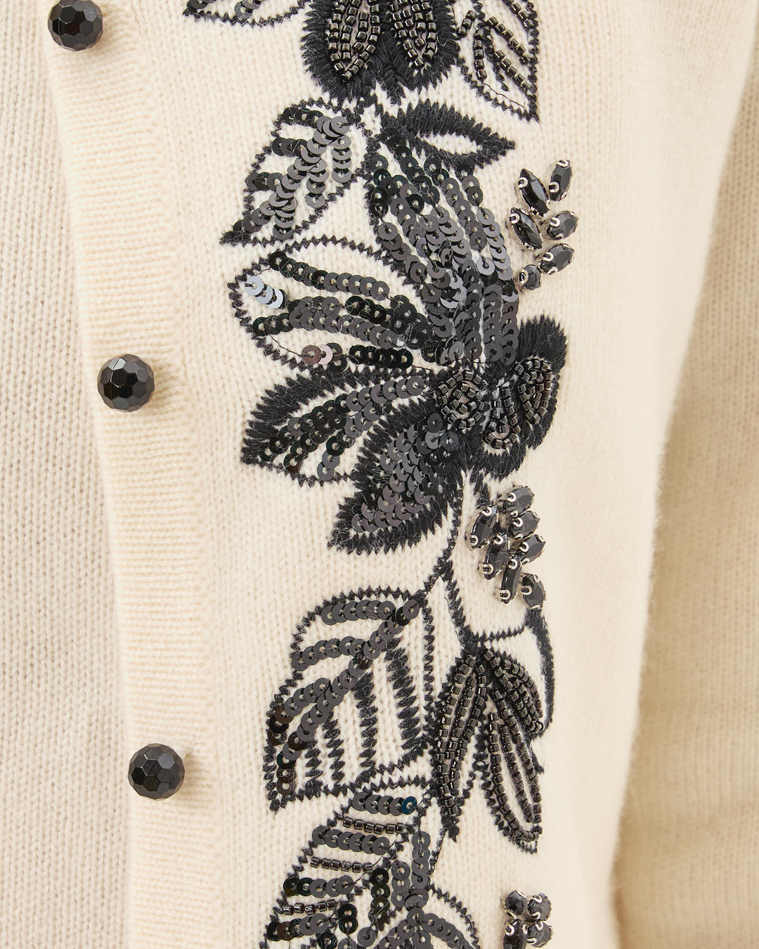 Emmarose Embroidered Cashmere Sweater Set
