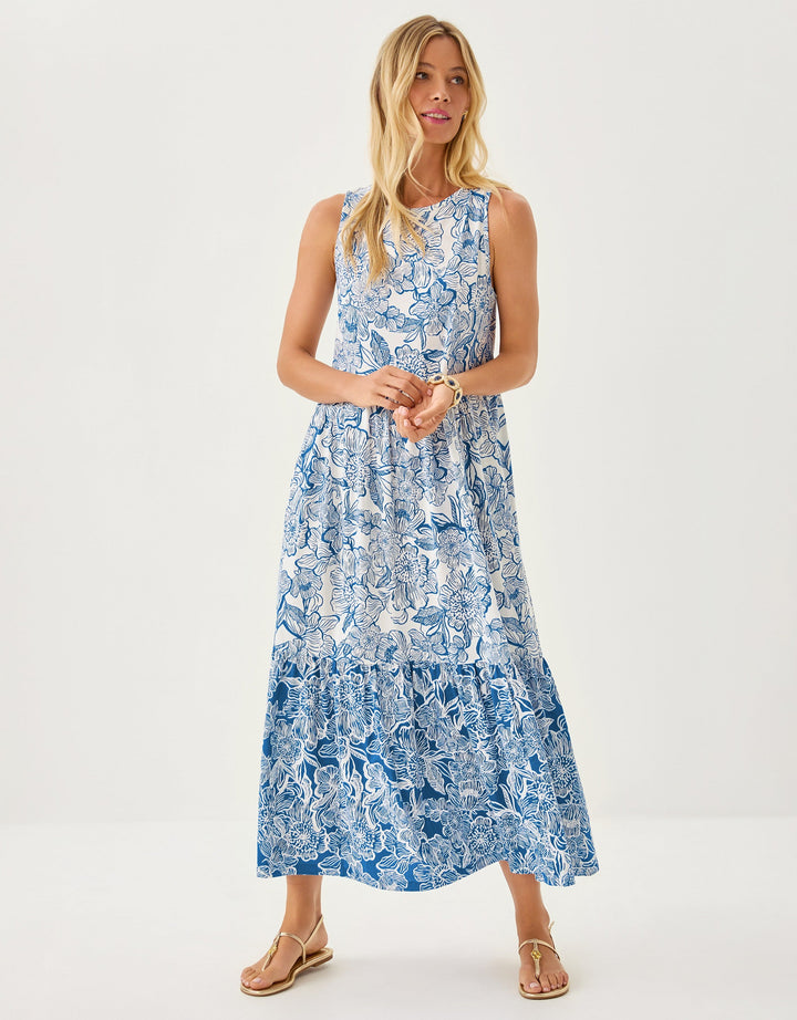 Hayleigh Midi Dress - Starlight Navy Unforgettable