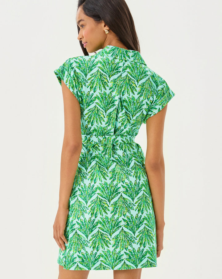 Emersyn Dress - Kitts Green Crossgrain Shady Babe