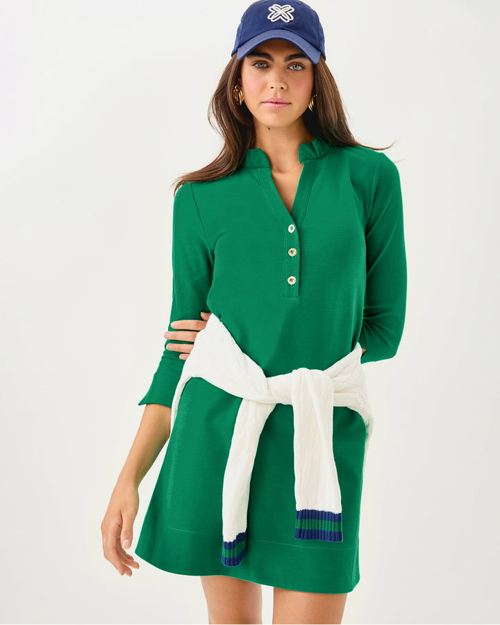 Knightley Dress - Fiddle Leaf Green