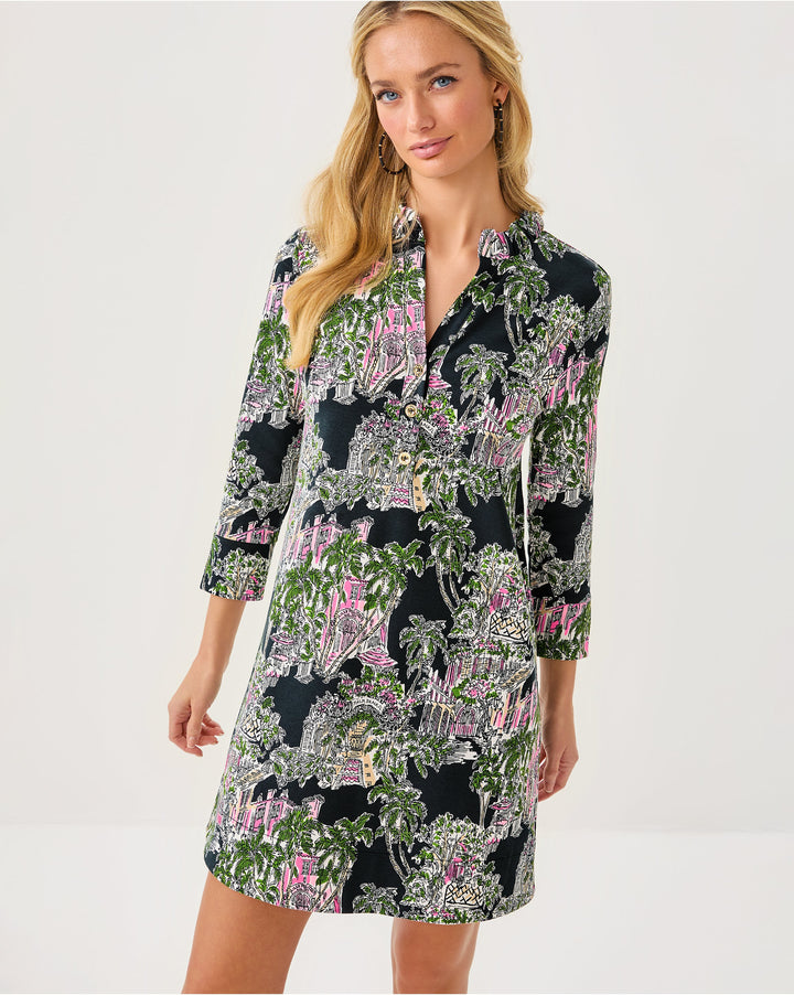 Knightley Dress - Onyx Pb Anniversary Toile
