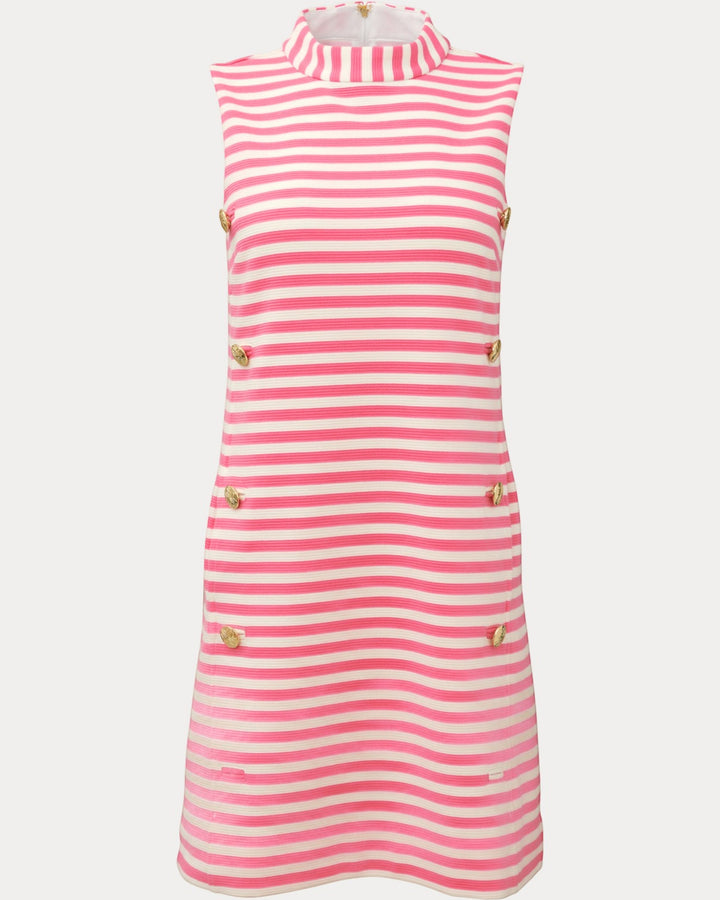 Carmina Shift Dress - Confetti Pink Ottoman