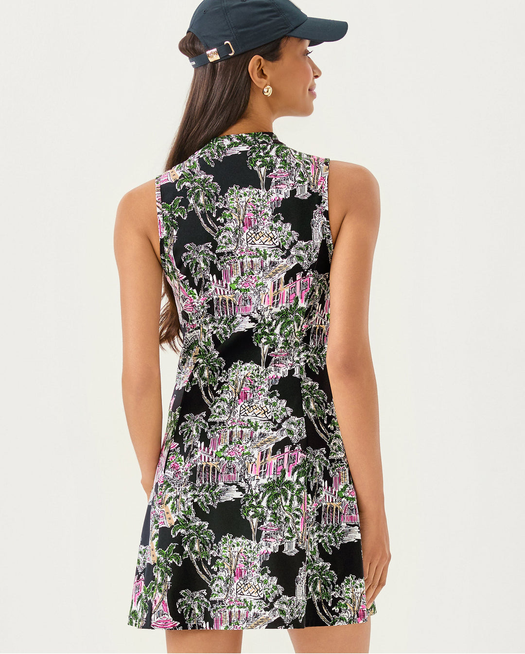 Enna Active Dress Upf 50+ - Onyx Pb Anniversary Toile