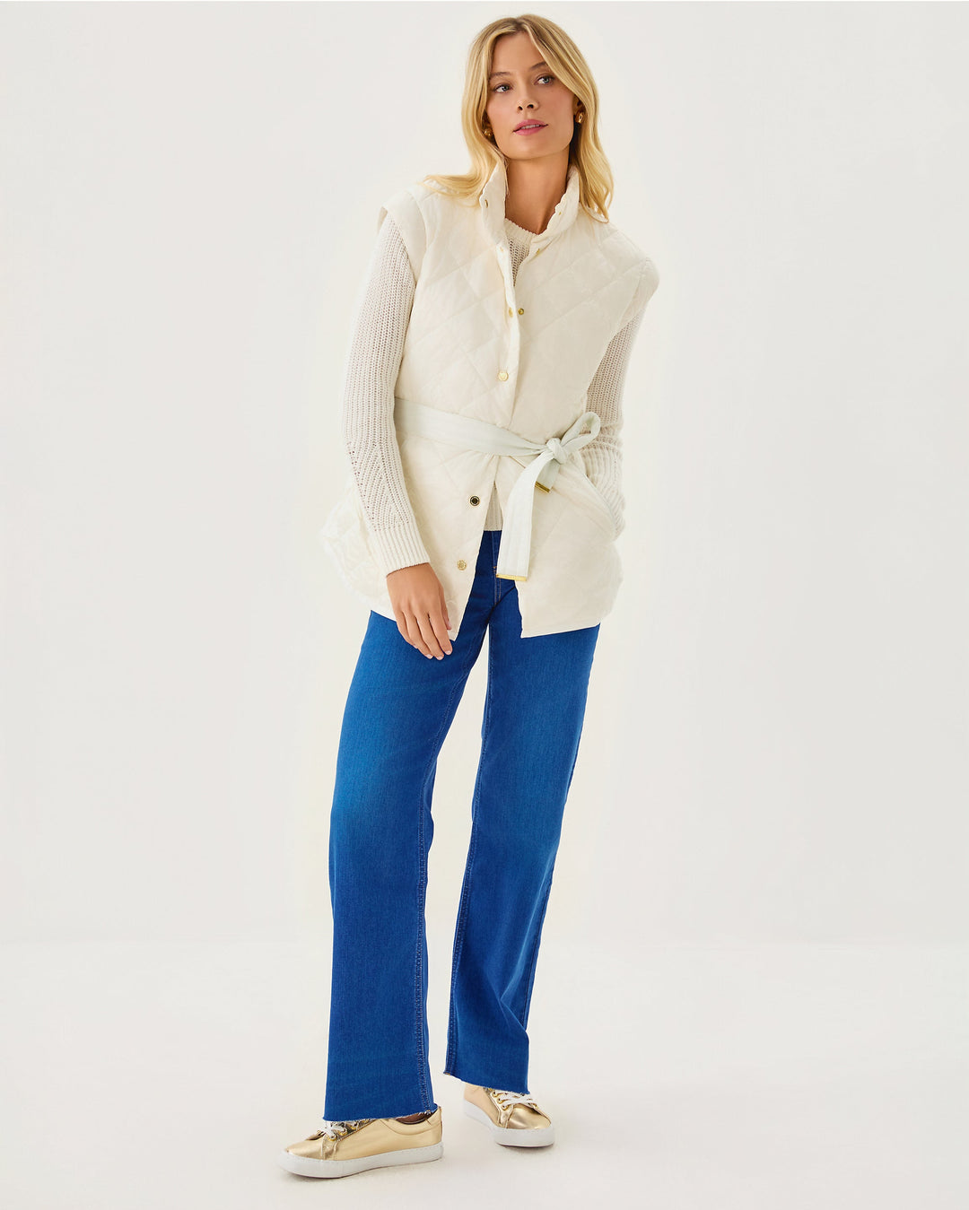 Adenna Vest - Coconut