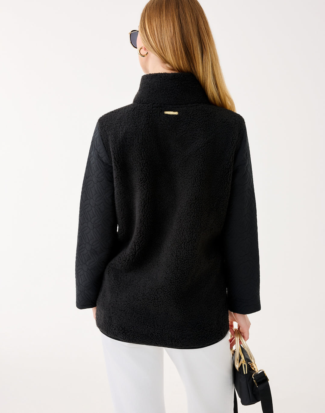 Helaina Sherpa Jacket - Noir