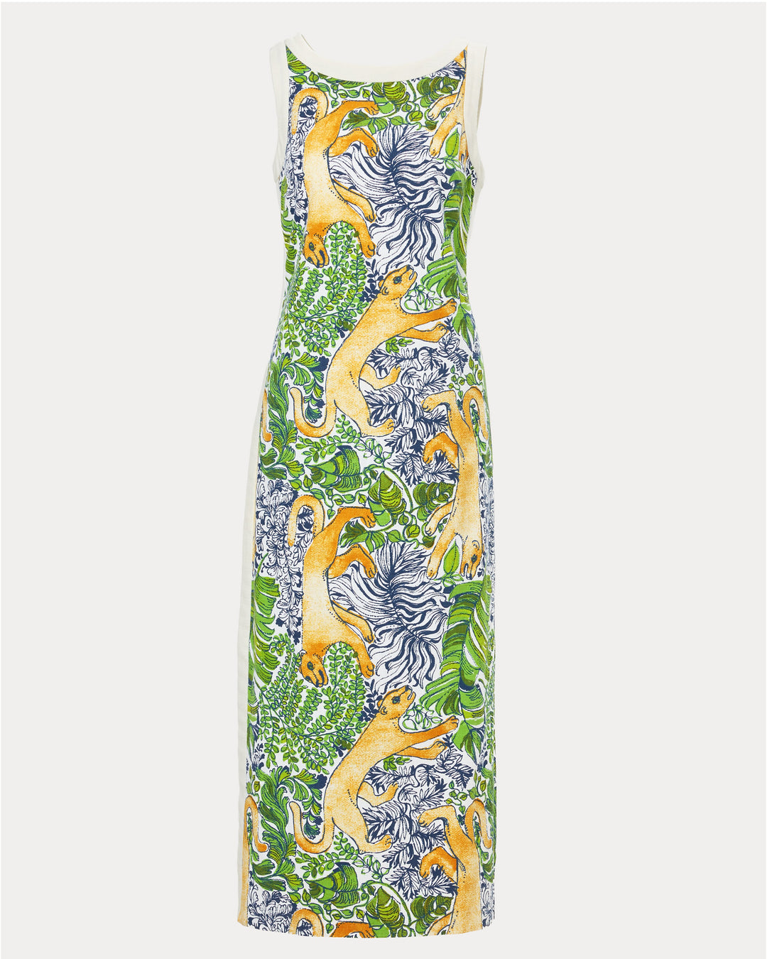 Eleanora Maxi Shift Romper - Multi Palm Prowl