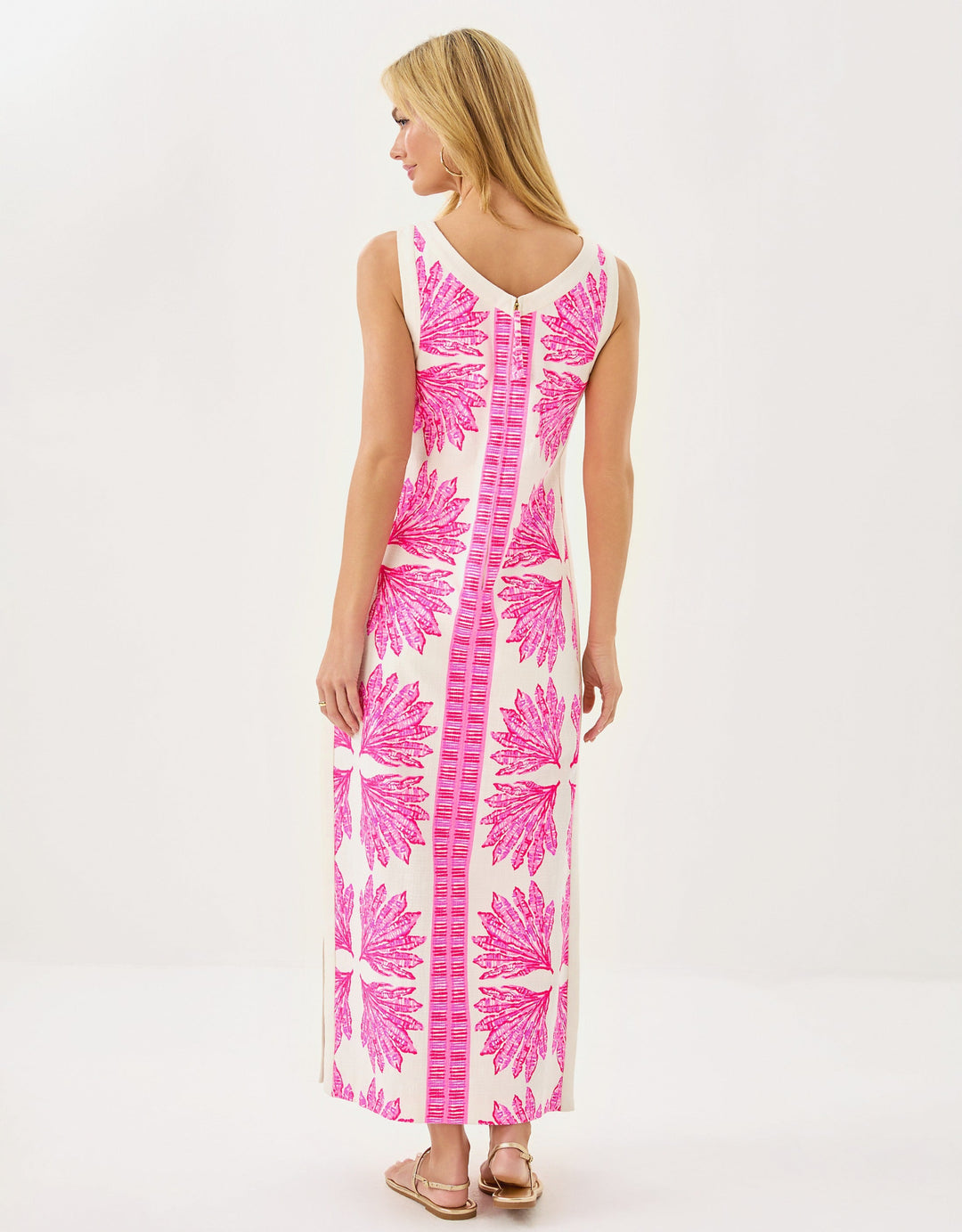 Eleanora Maxi Shift Romper - Pink Bliss Shady Babe