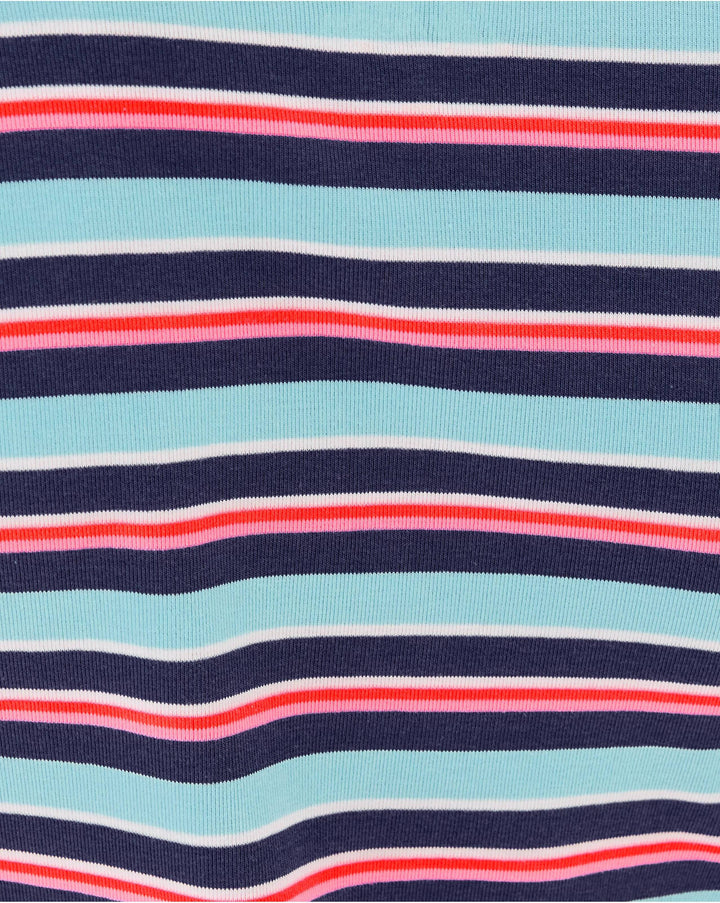 Beaty Dress - Multi Firecracker Yarn Dye Stripe