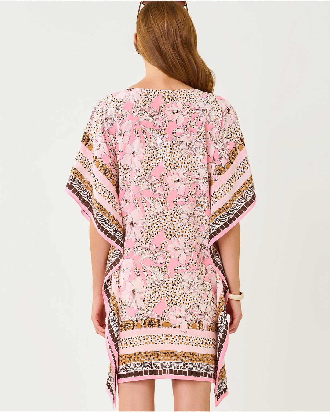 Lindamarie Silk Caftan - Coco Beach Wildness Engineered