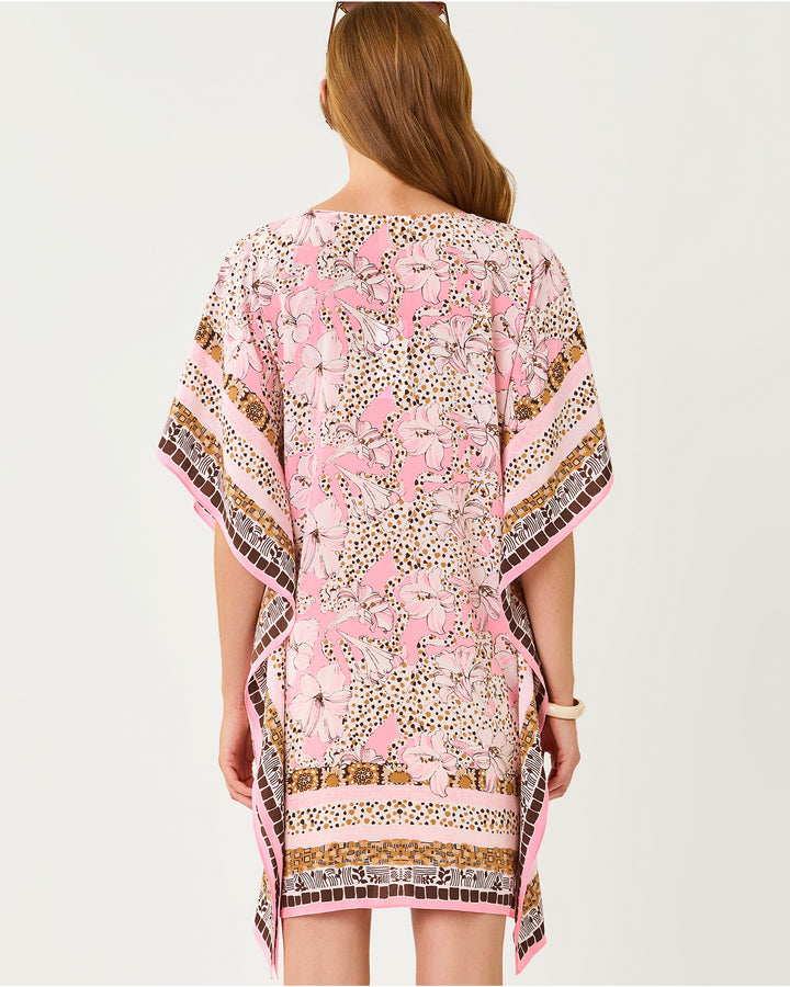 Lindamarie Silk Caftan - Coco Beach Wildness Engineered