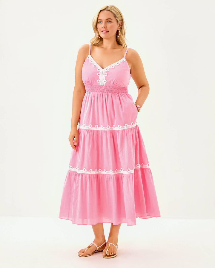 Zanna Cotton Midi Dress