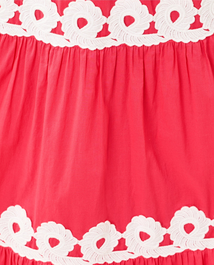 Zanna Midi Dress - Paradise Punch