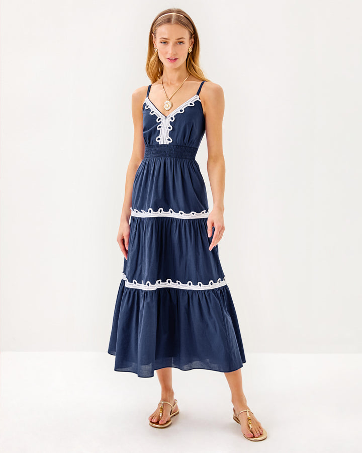 Zanna Cotton Midi Dress