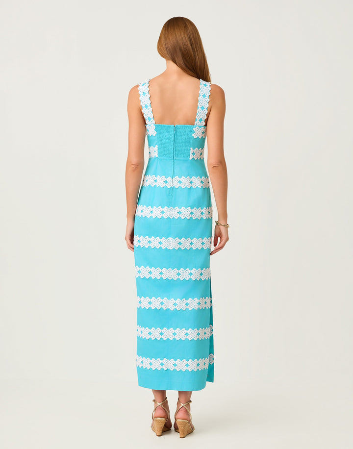 Davis Maxi Dress - Capri Blue