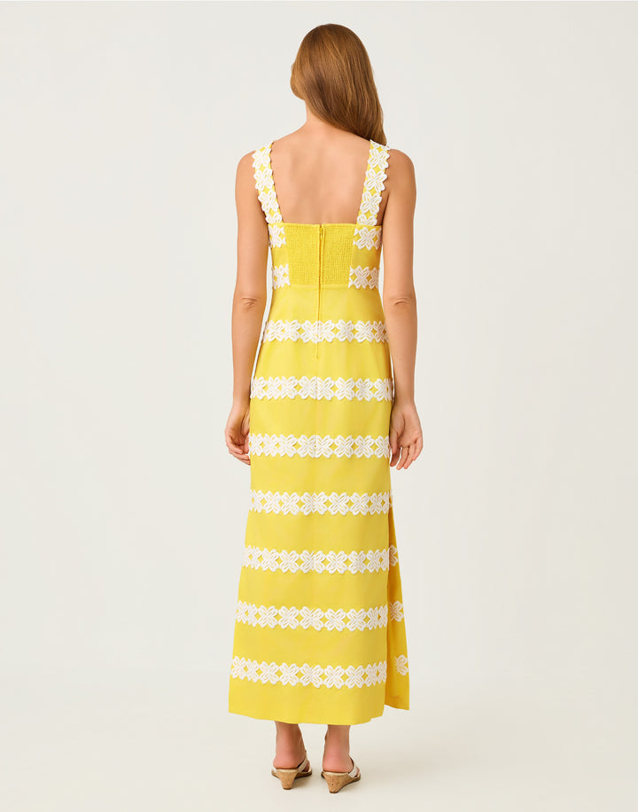 Davis Maxi Dress - Estelle Yellow
