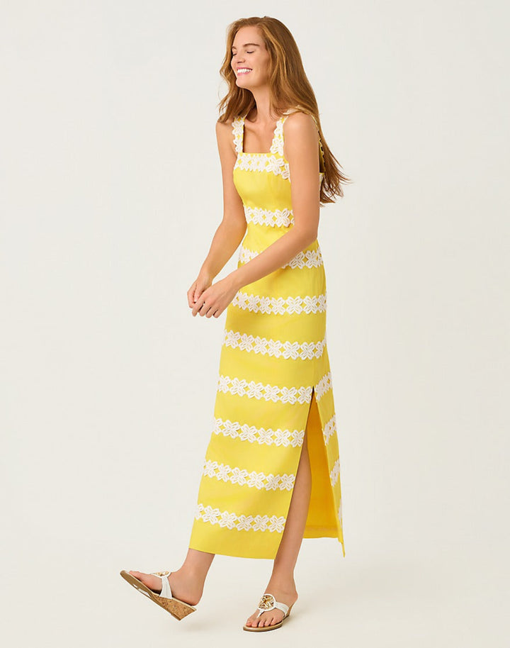 Davis Maxi Dress - Estelle Yellow
