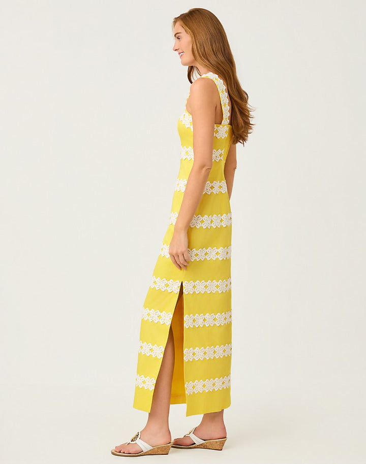 Davis Maxi Dress - Estelle Yellow
