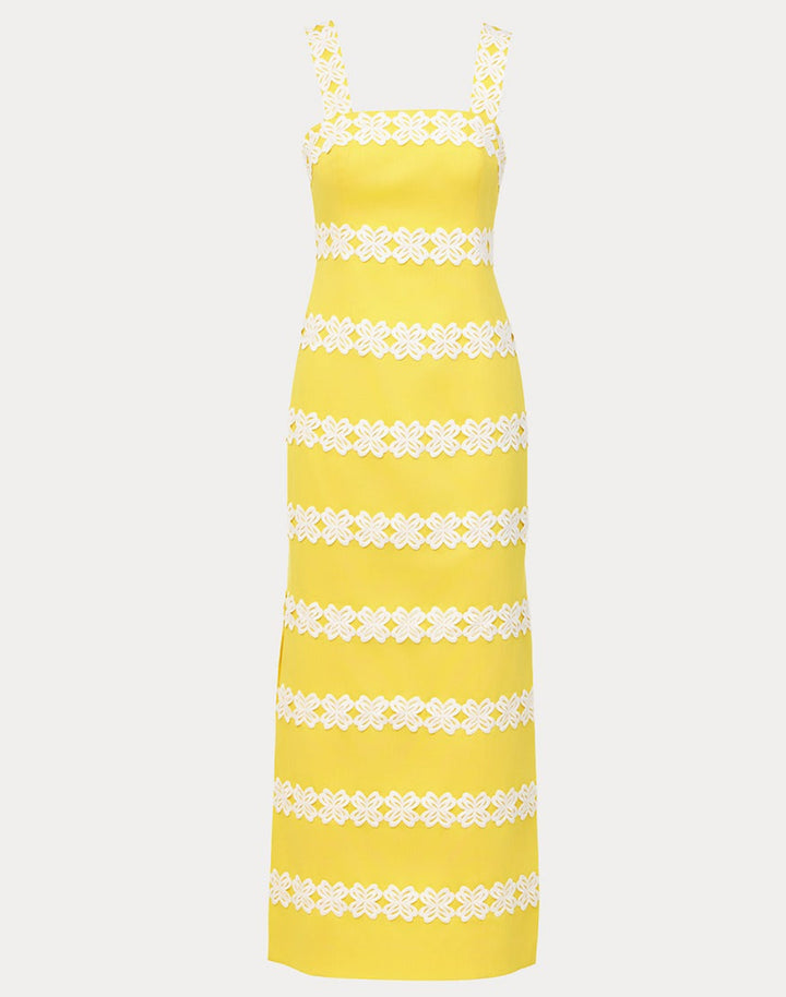 Davis Maxi Dress - Estelle Yellow