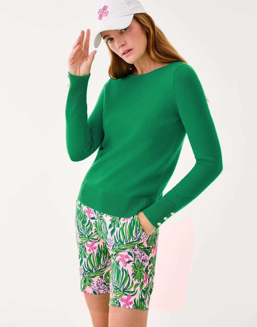 Lola Sweater - Bamboo Green