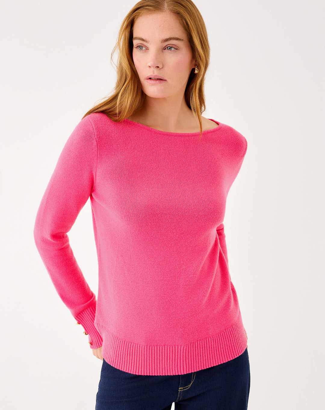 Lola Sweater - Sun Shell Pink