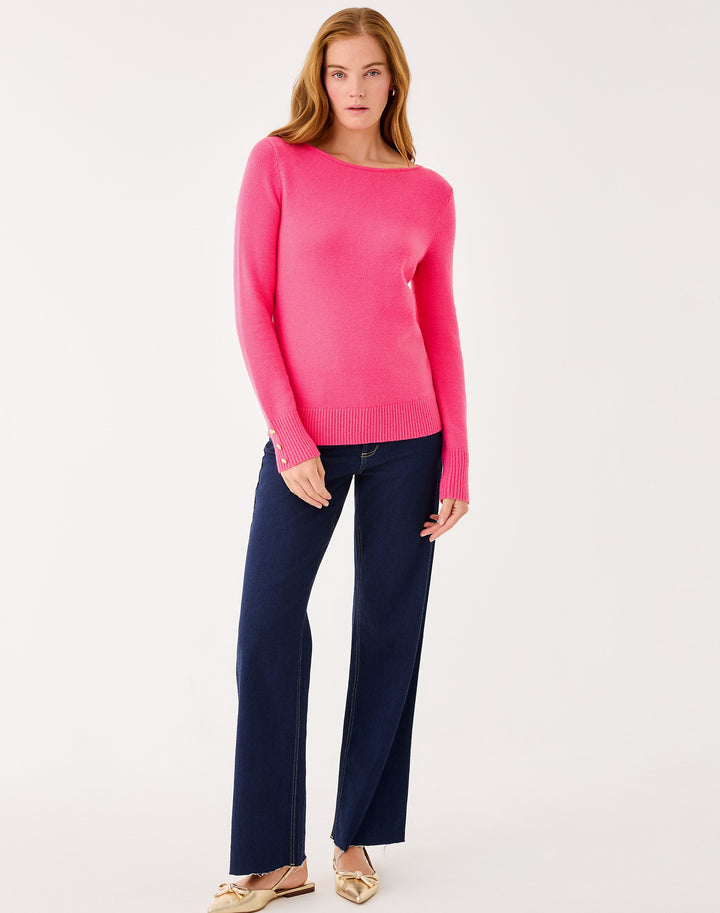 Lola Sweater - Sun Shell Pink