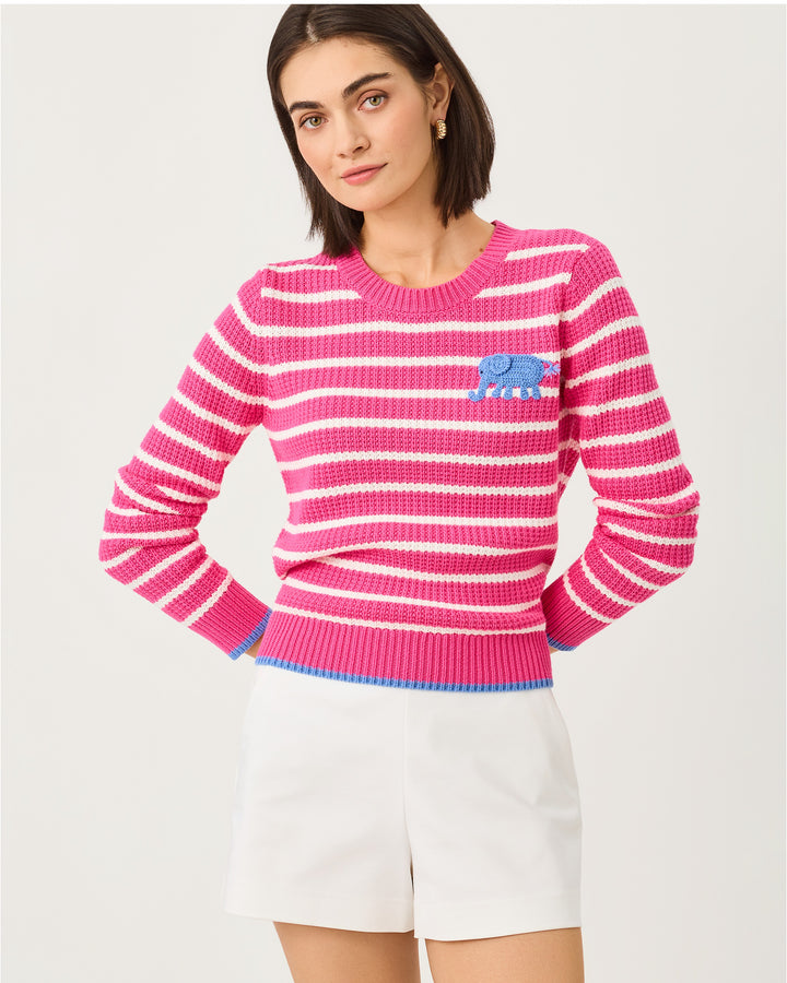 Jovienne Sweater - Pink Aster Shine Bright