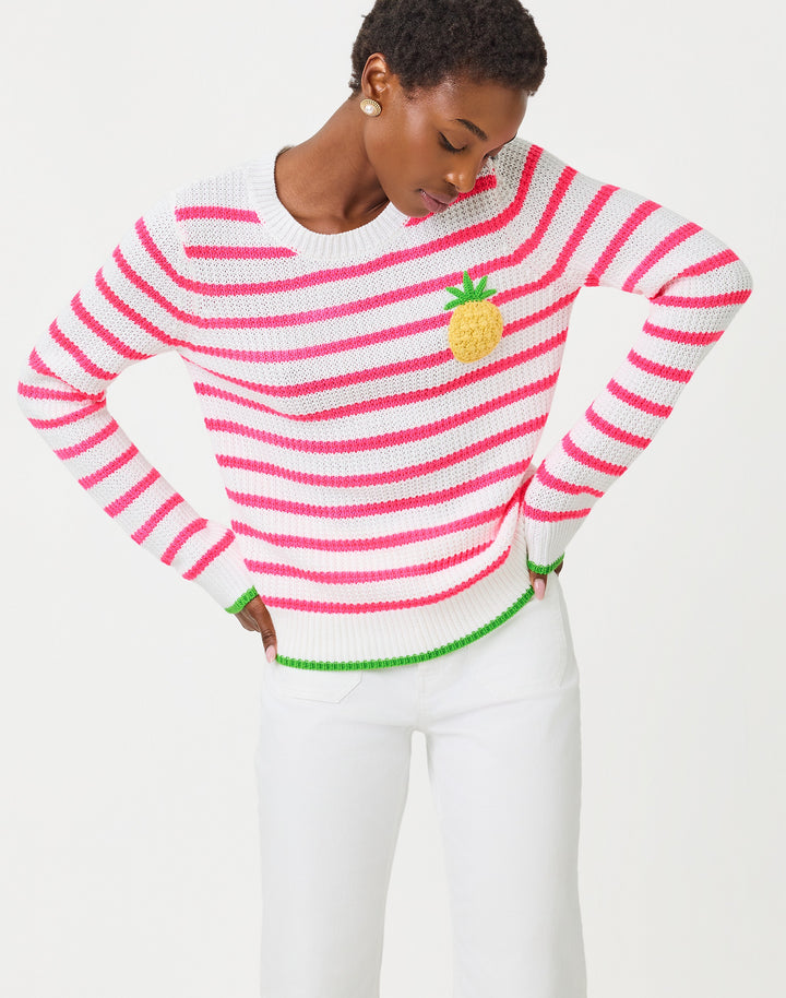 Jovienne Sweater - Resort White Shine Bright