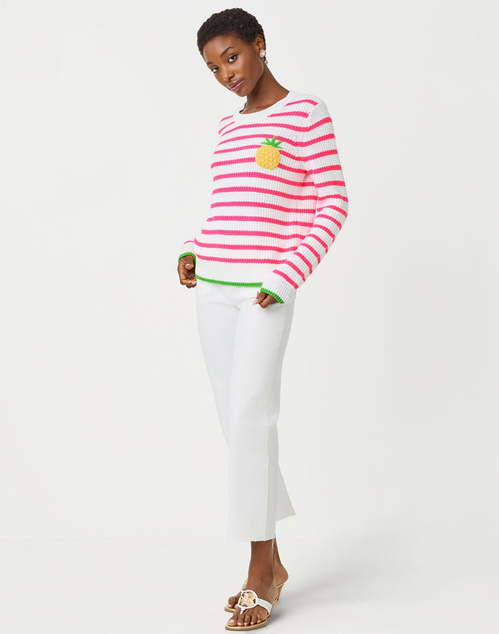 Jovienne Sweater - Resort White Shine Bright