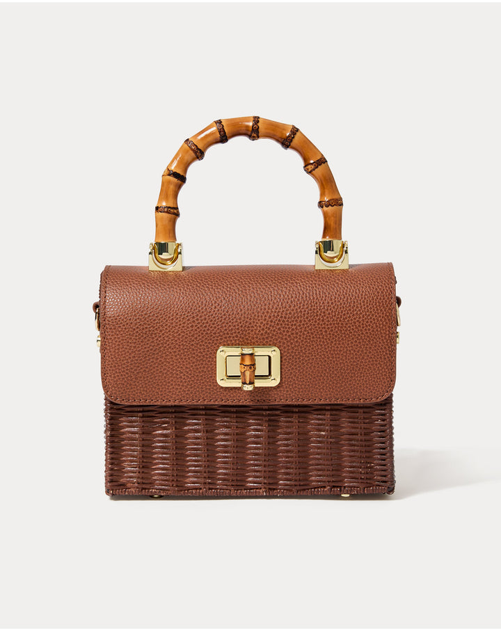 Maura Wicker Top Handle