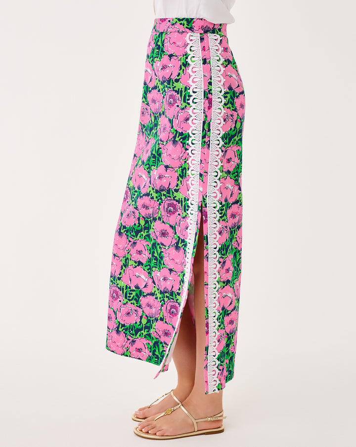 Sanders Maxi Skirt - Low Tide Navy Florrie